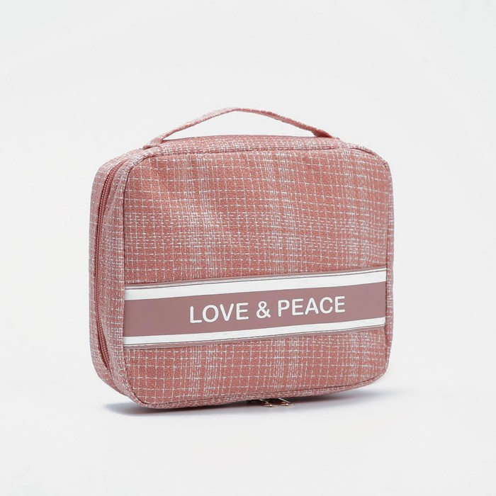 Косметичка на молнии, цвет розовый
Косметичка на молнии, цвет розовый