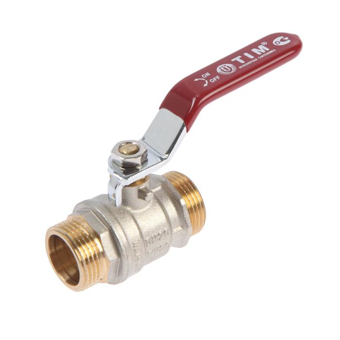 Кран шаровой TIM STANDARD BV208-3N, наружная/наружная резьба 3/4", рычаг, никель
Кран шаровой TIM STANDARD BV208-3N, наружная/наружная резьба 3/4", рычаг, никель