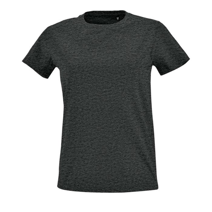 Футболка женская Imperial Fit Women, размер S, цвет чёрный меланж 
Футболка женская Imperial Fit Women, размер S, цвет чёрный меланж