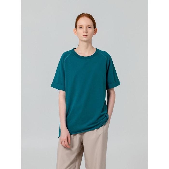 Футболка женская Vozduh, размер L, цвет тёмно-бирюзовый
Футболка женская Vozduh, размер L, цвет тёмно-бирюзовый