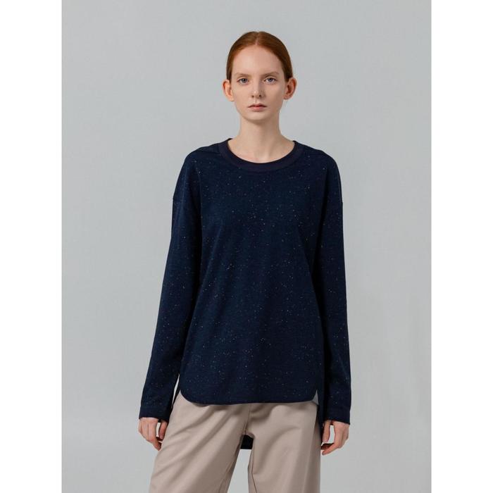 Футболка женская с длинным рукавом Kosmos, цвет синий меланж, размер S
Футболка женская с длинным рукавом Kosmos, цвет синий меланж, размер S