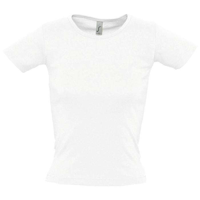 Футболка женская с круглым вырезом Lady 220, размер XXL, цвет белый
Футболка женская с круглым вырезом Lady 220, размер XXL, цвет белый