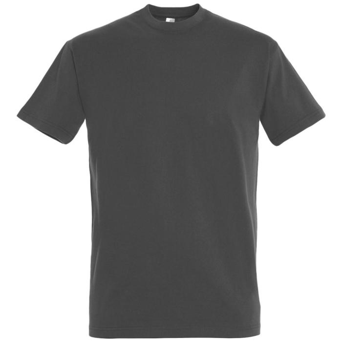 Футболка мужская Imperial 190, размер S, цвет тёмно-серый
Футболка мужская Imperial 190, размер S, цвет тёмно-серый