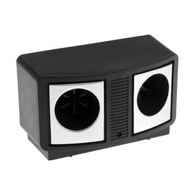 Отпугиватель вредителей LuazON LRI-26, ультразвуковой, 200 м2, 220 В, черный
Отпугиватель вредителей LuazON LRI-26, ультразвуковой, 200 м2, 220 В, черный