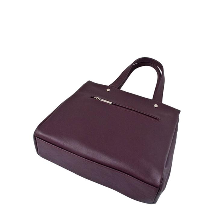 фото Сумка женская иск.кожа, молния,цвет бордовый bagsland