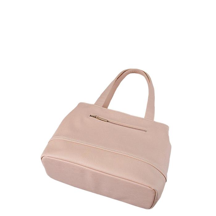 фото Сумка женская иск.кожа, молния,цвет бежевый bagsland