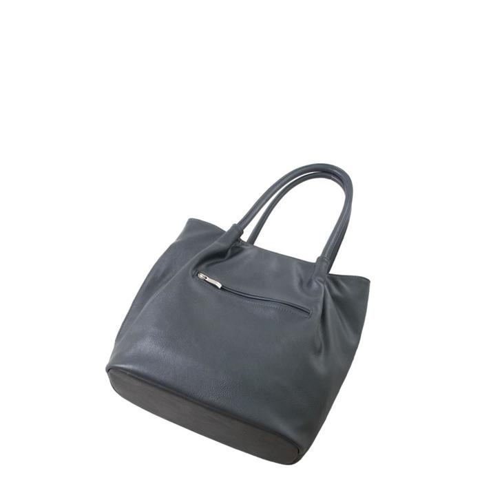 фото Сумка женская иск.кожа, молния,цвет серый bagsland