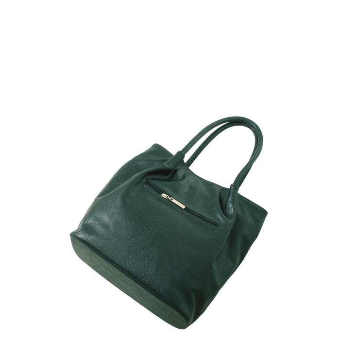 фото Сумка женская иск.кожа, молния,цвет зеленый bagsland