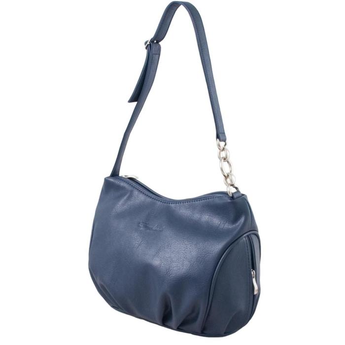 фото Сумка женская иск.кожа, молния,цвет синий bagsland