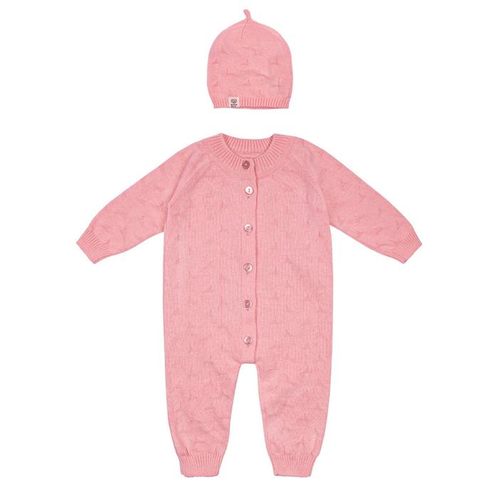 Комбинезон для девочки, рост 74 см, цвет розовый
Комбинезон для девочки, рост 74 см, цвет розовый