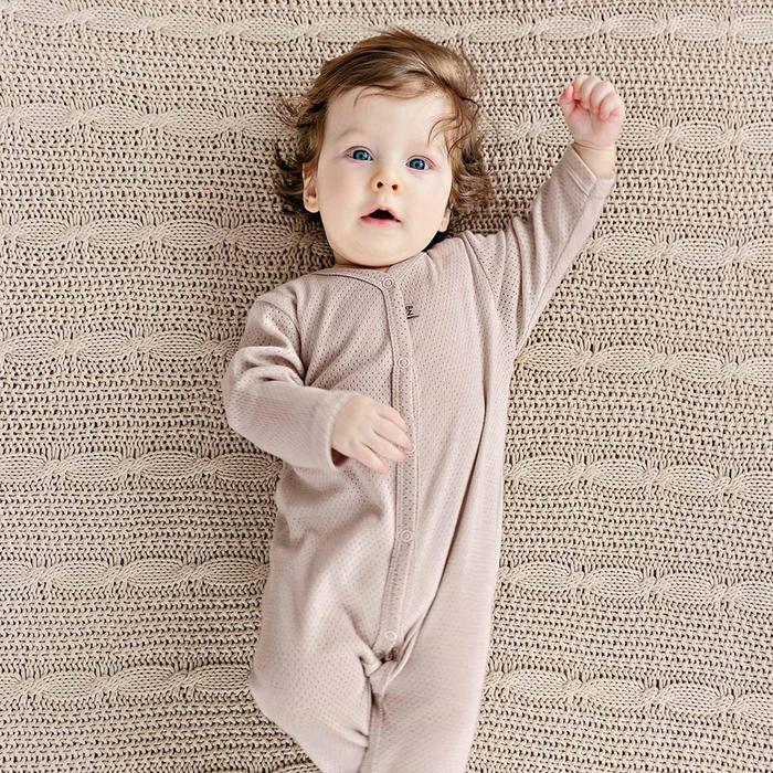 Комбинезон с закрытыми ножками «Basic», рост 56 см, цвет бежевый
Комбинезон с закрытыми ножками «Basic», рост 56 см, цвет бежевый