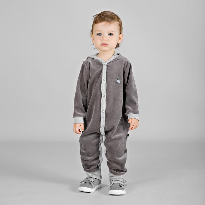 Комбинезон с капюшоном «Пушок», рост 80 см, цвет графитовый
Комбинезон с капюшоном «Пушок», рост 80 см, цвет графитовый