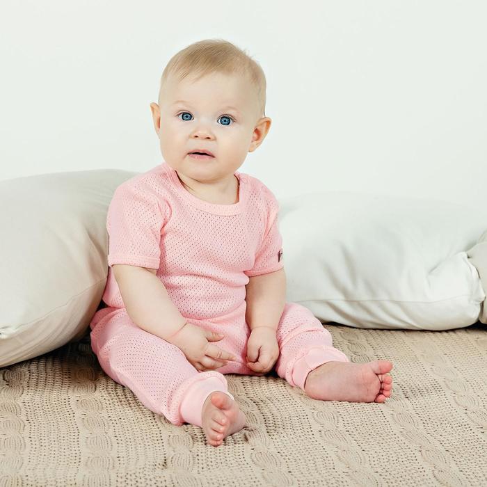 Ползунки с манжетами «Basic», рост 86 см, цвет персиковый
Ползунки с манжетами «Basic», рост 86 см, цвет персиковый