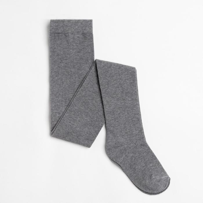 Колготки детские, цвет серый меланж, рост 116-122
Колготки детские, цвет серый меланж, рост 116-122