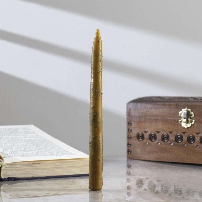 Свеча магическая с травами «Спокойствие и сила», 1,5×17,5 см, цвет жёлтый 4684225
Свеча магическая с травами «Спокойствие и сила», 1,5×17,5 см, цвет жёлтый 4684225