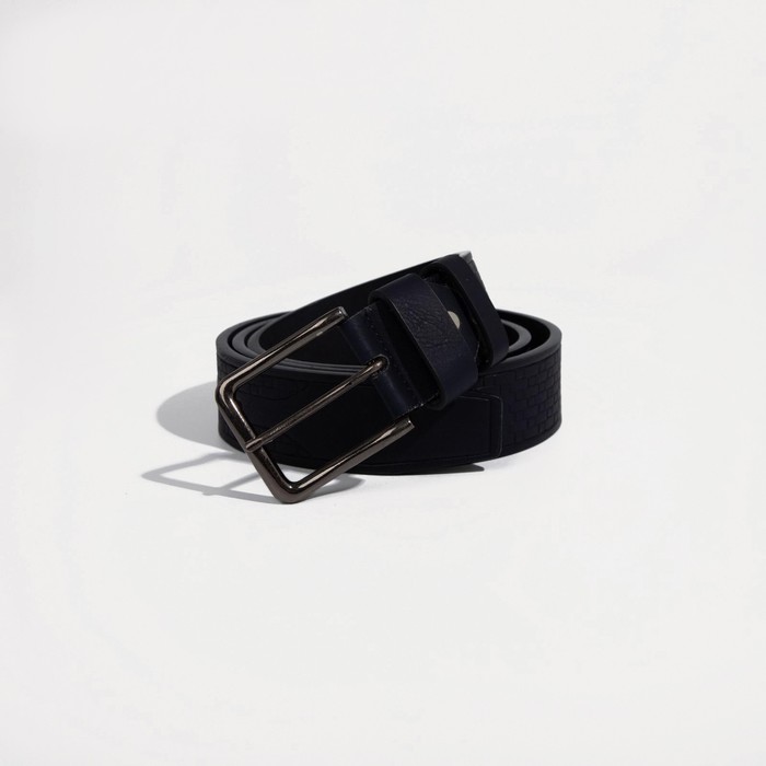 Ремень мужской, ширина 4 см, винт, пряжка металл, цвет тёмно-синий
Ремень мужской, ширина 4 см, винт, пряжка металл, цвет тёмно-синий