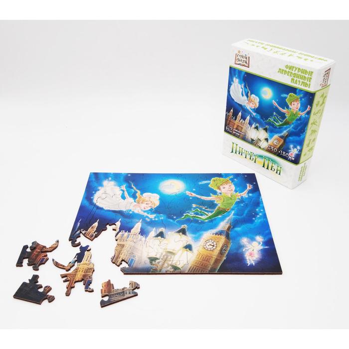Фигурный деревянный пазл «Питер Пэн» Страна сказок
Фигурный деревянный пазл «Питер Пэн» Страна сказок