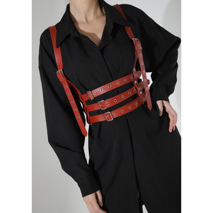 Портупея, цвет красный
Портупея, цвет красный