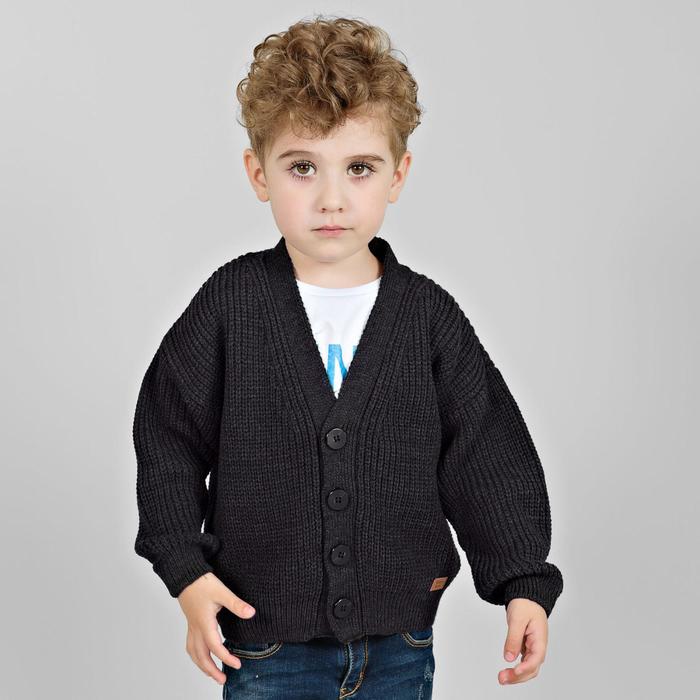 Кардиган для мальчика «Basic», рост 140 см, цвет графитовый
Кардиган для мальчика «Basic», рост 140 см, цвет графитовый