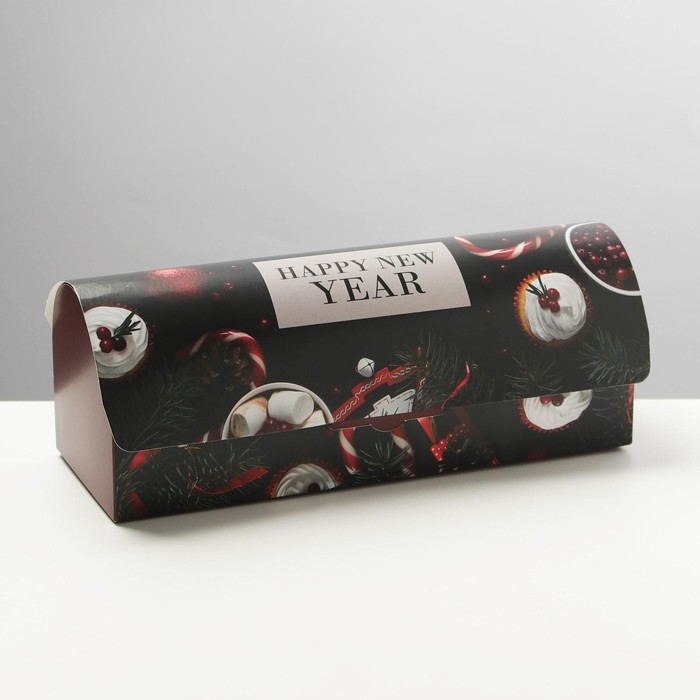 Коробка под кекс «Happy new year», 9 х 9 х 24,5 см
Коробка под кекс «Happy new year», 9 х 9 х 24,5 см