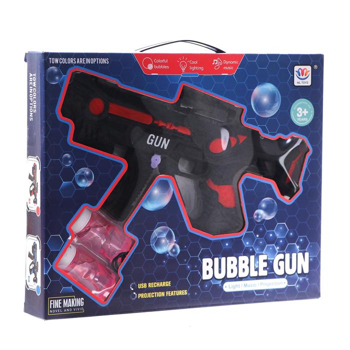 Генератор мыльных пузырей «Автомат-бластер» 36 × 5,5 × 30 см, МИКС
Генератор мыльных пузырей «Автомат-бластер» 36 × 5,5 × 30 см, МИКС