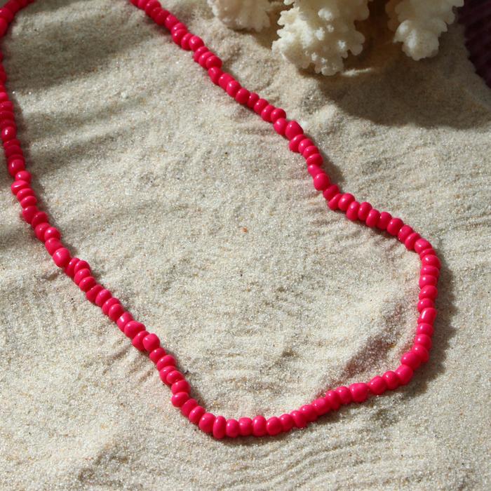 Колье "Бисер" тренд минимал, цвет ярко-розовый, 40 см
Колье "Бисер" тренд минимал, цвет ярко-розовый, 40 см