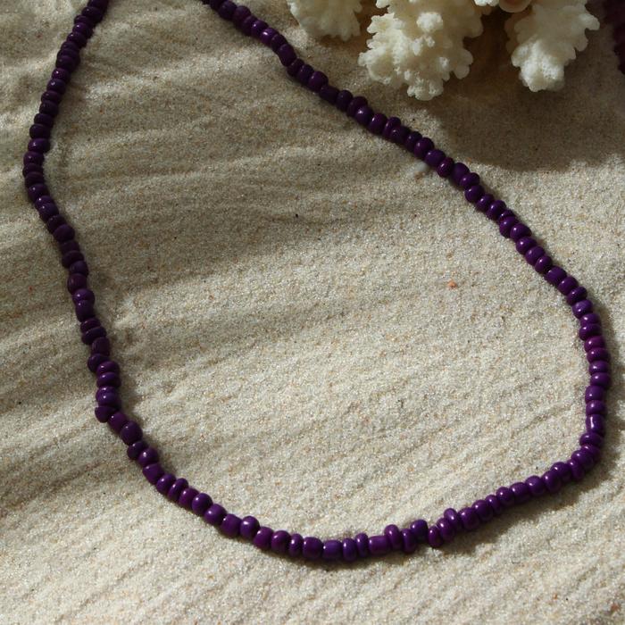Колье "Бисер" тренд минимал, цвет фиолетовый, 40 см
Колье "Бисер" тренд минимал, цвет фиолетовый, 40 см