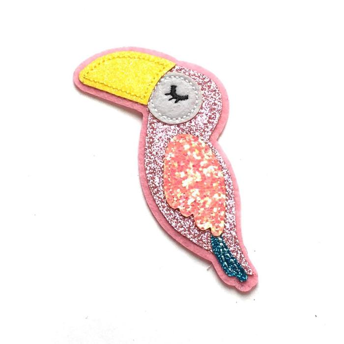 Термоаппликация «Тукан», размер 5x11 см
Термоаппликация «Тукан», размер 5x11 см