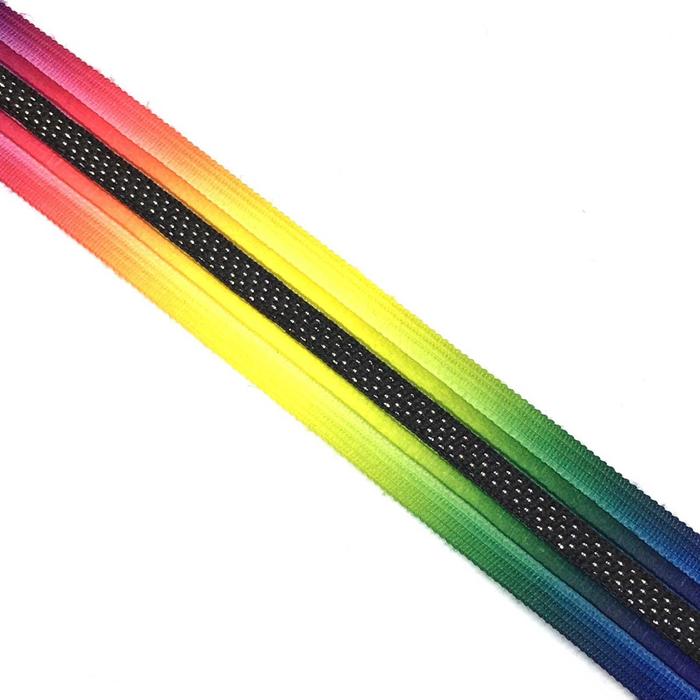 Лампасы №159, размер 2,5 см 1 метр, цвет радужный, чёрный, серебро
Лампасы №159, размер 2,5 см 1 метр, цвет радужный, чёрный, серебро