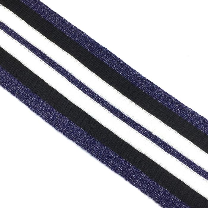 Лампасы №163, размер 5 см 1 метр, цвет фиолетовый, чёрный, белый
Лампасы №163, размер 5 см 1 метр, цвет фиолетовый, чёрный, белый