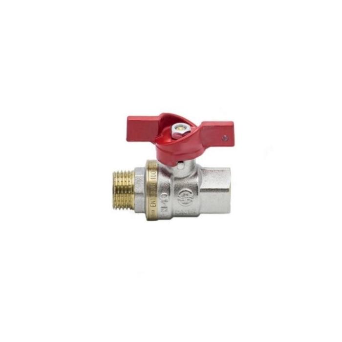 Кран шаровой Aquasfera Euro 1004-01, 1/2", PN40, внутренняя/наружная резьба, бабочка, никель
Кран шаровой Aquasfera Euro 1004-01, 1/2", PN40, внутренняя/наружная резьба, бабочка, никель