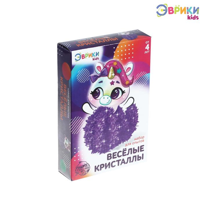 фото Набор для опытов «чудесные кристаллы», единорожка эврики
