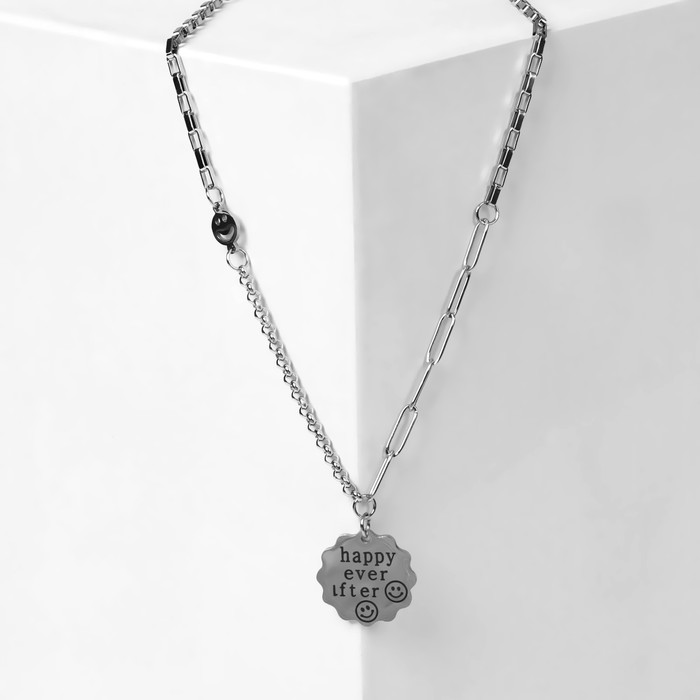 Кулон "Надпись" неровный круг, цвет серебро, 46 см
Кулон "Надпись" неровный круг, цвет серебро, 46 см