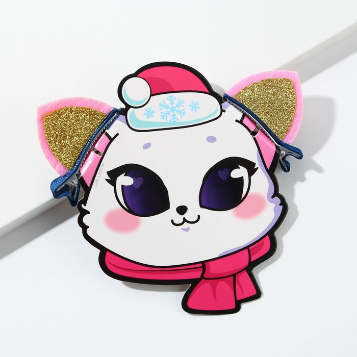 Заколки ушки для волос «Киса», 2 шт., 5 х 1 х 4 см.
Заколки ушки для волос «Киса», 2 шт., 5 х 1 х 4 см.