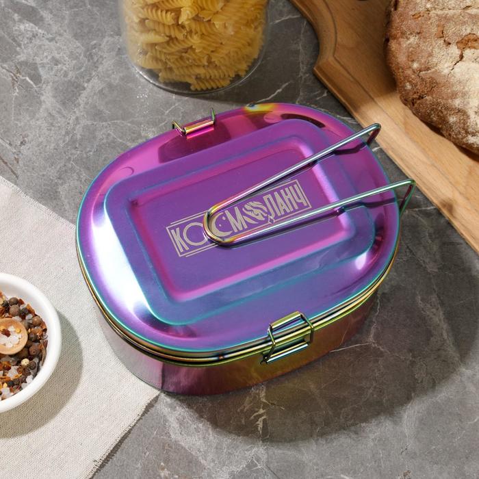 Ланч-бокс «Космо-ланч», 18 х 13,6 см
Ланч-бокс «Космо-ланч», 18 х 13,6 см