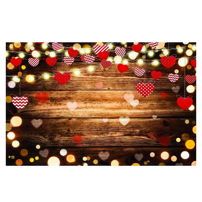 Фотофон винил "Гирлянды из сердец с фонариками" 100х150 см
Фотофон винил "Гирлянды из сердец с фонариками" 100х150 см