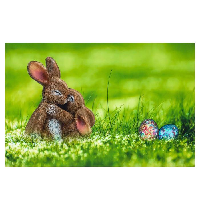 Фотофон винил "Зайчики на лужайке с яичками" 100х150 см
Фотофон винил "Зайчики на лужайке с яичками" 100х150 см