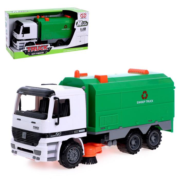 Грузовик инерционный «Городские службы», 1:10, подвижные детали 
Грузовик инерционный «Городские службы», 1:10, подвижные детали