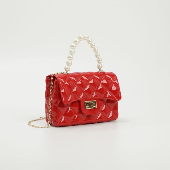 Сумка детская на клапане, цвет красный
Сумка детская на клапане, цвет красный