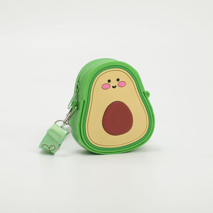 Сумка детская, отдел на молнии, регулируемый ремень, цвет зелёный, «Авокадо» 
Сумка детская, отдел на молнии, регулируемый ремень, цвет зелёный, «Авокадо»