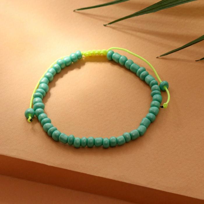 Браслет летний "Бисер" тренд минимал, цвет бирюзовый, 18см
Браслет летний "Бисер" тренд минимал, цвет бирюзовый, 18см