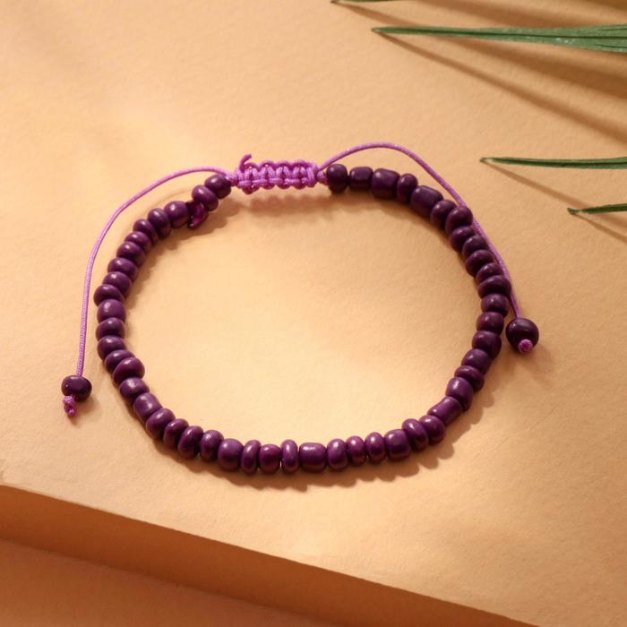 Браслет летний "Бисер" тренд минимал, цвет фиолетовый, 18см
Браслет летний "Бисер" тренд минимал, цвет фиолетовый, 18см