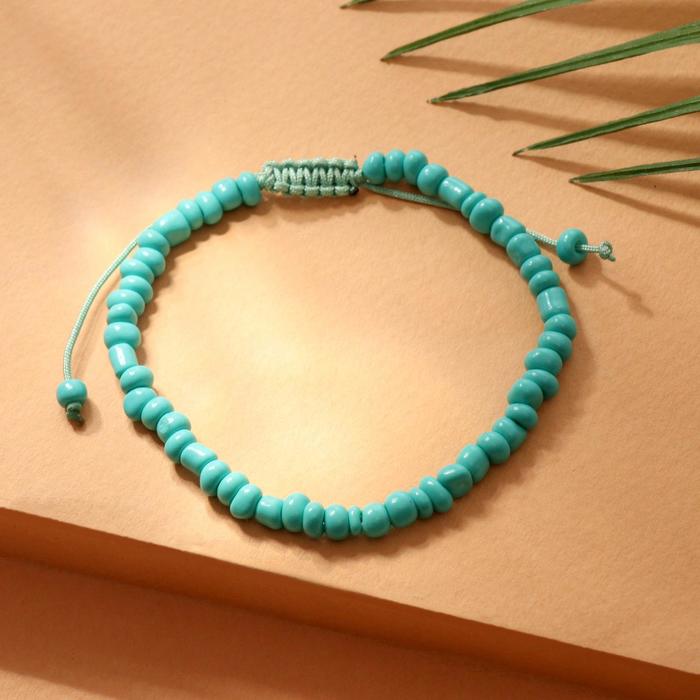 Браслет летний "Бисер" тренд минимал, цвет морской, 18см
Браслет летний "Бисер" тренд минимал, цвет морской, 18см