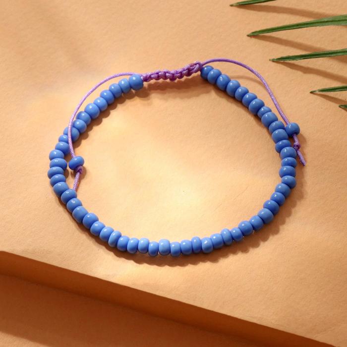 Браслет летний "Бисер" тренд минимал, цвет синий, 18см
Браслет летний "Бисер" тренд минимал, цвет синий, 18см