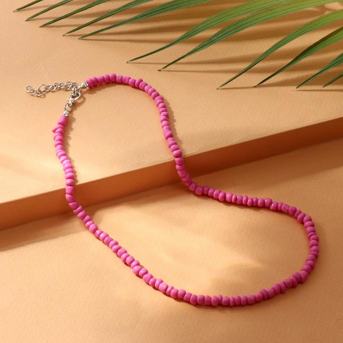 Колье "Бисер" тренд минимал, цвет ярко-малиновый, 40 см
Колье "Бисер" тренд минимал, цвет ярко-малиновый, 40 см