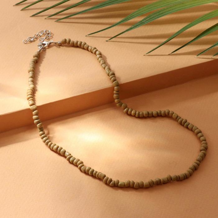 Колье "Бисер" тренд минимал, цвет бежевый, 40 см
Колье "Бисер" тренд минимал, цвет бежевый, 40 см