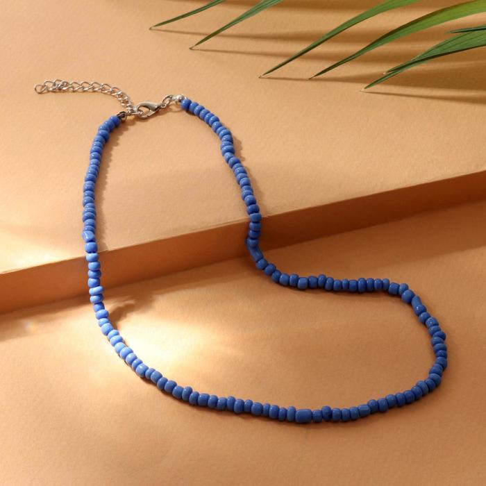 Колье "Бисер" тренд минимал, цвет синий, 40 см
Колье "Бисер" тренд минимал, цвет синий, 40 см
