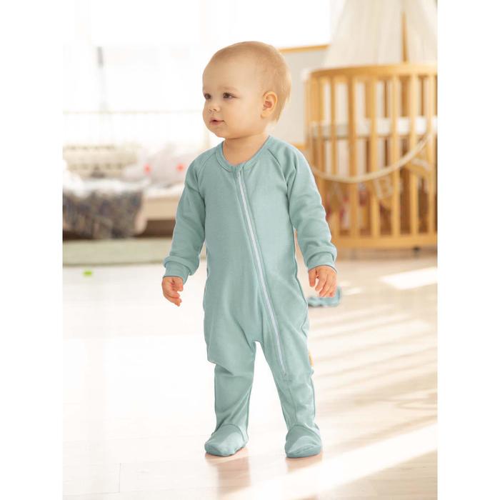 Комбинезон слип детский, рост 56 см, цвет мята
Комбинезон слип детский, рост 56 см, цвет мята