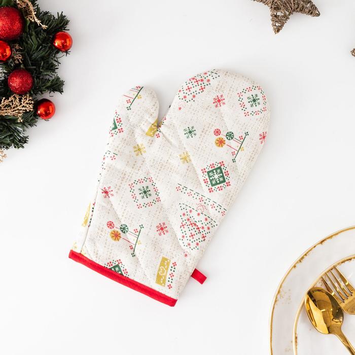 Прихватка-рукавица Праздник 9352-1 25х17 см, белый, рогожка, хлопок 100%, ХПВ
Прихватка-рукавица Праздник 9352-1 25х17 см, белый, рогожка, хлопок 100%, ХПВ