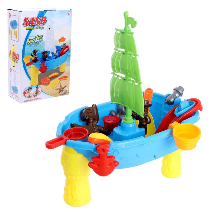 Столик игровой «Корабль», для песка и воды
Столик игровой «Корабль», для песка и воды